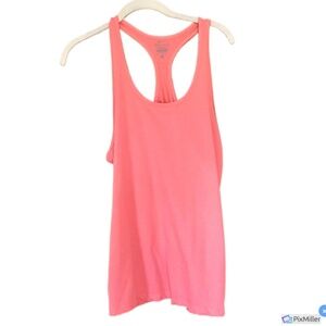 Nike Dri Fit Womens Orange Tank Top, L